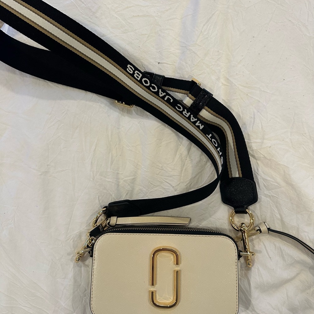 Marc Jacobs White Crossbody Bag